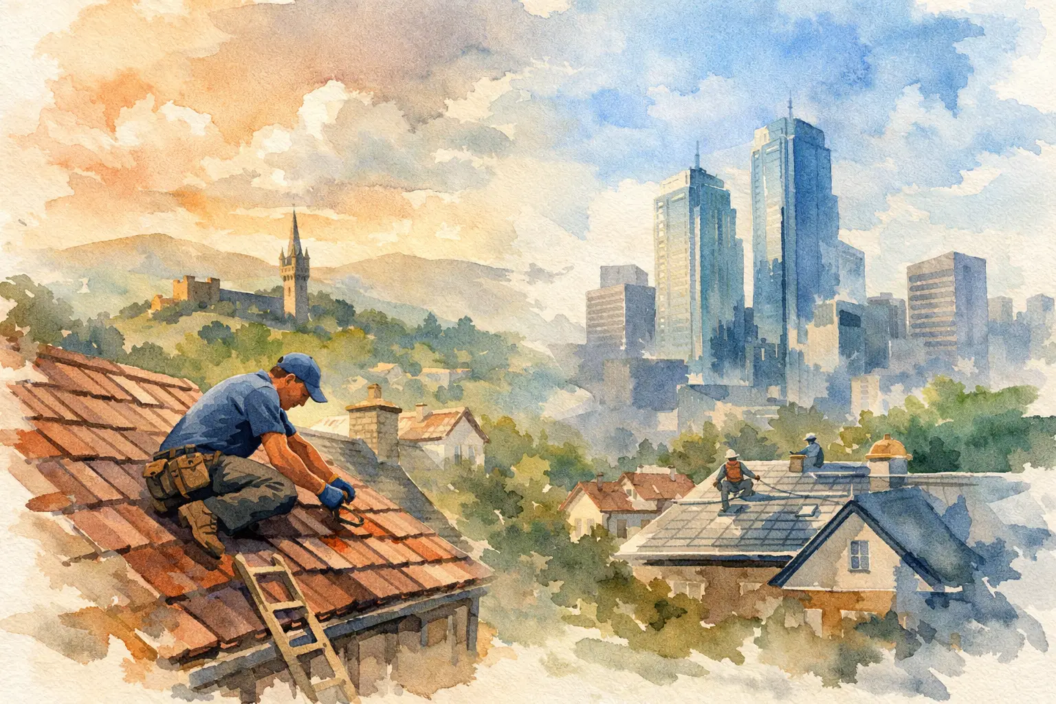 Benefits of Local Falkirk Roofers vs National Firms