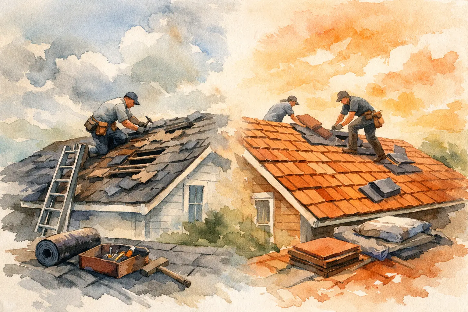 Roof Repair Versus Replacement: Which Is Right?